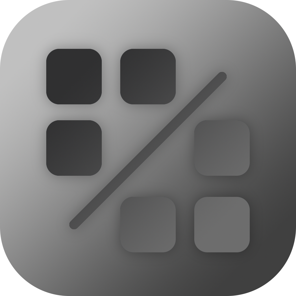 Menu Bar Splitter App Icon